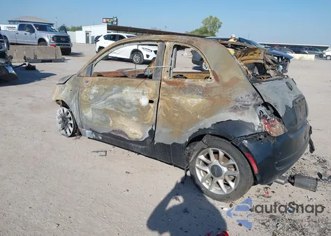 2017 Fiat 500C Pop z USA, uszkodzony, nr VIN 3C3CFFLR5HT569678